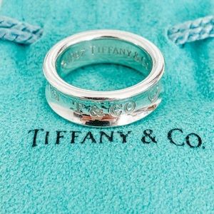 Tiffany & Co 1837 Sterling Silver Ring